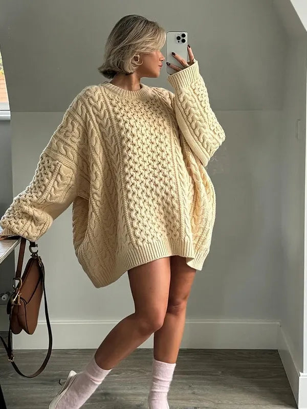 Cozy Cable Knit Sweater