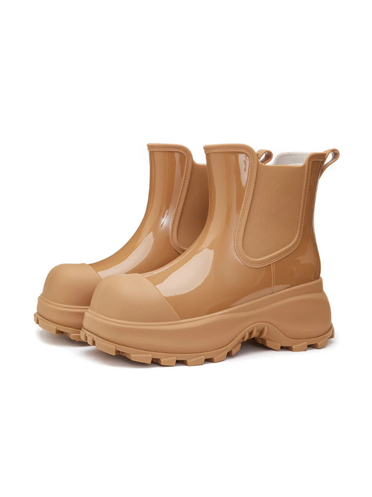 Chunky Platform Rain Boots