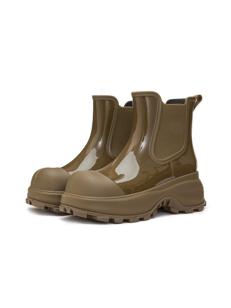 Chunky Platform Rain Boots